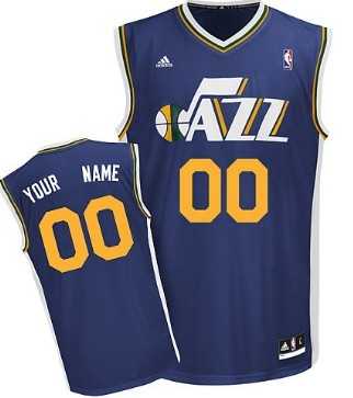 Men & Youth Customized Utah Jazz Blue Jersey